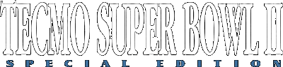 Tecmo Super Bowl II Special Edition logo for Super Nintendo